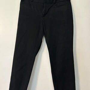 Banana Republic Black Sloan Crop Pants Petite 6P